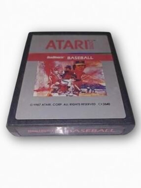 Atari Baseball 🔥 Atari 2600 🕹 Vintage Video Game